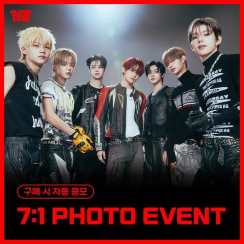[12/25 7:1 PHOTO EVENT] CLOSE YOUR EYES - The 3rd Mini Album [blackout] (ticket ver.)