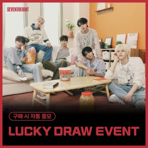 [LUCKY DRAW EVENT] SEVENTOEIGHT  - 1st single [SEVENTOEIGHT] (随机)