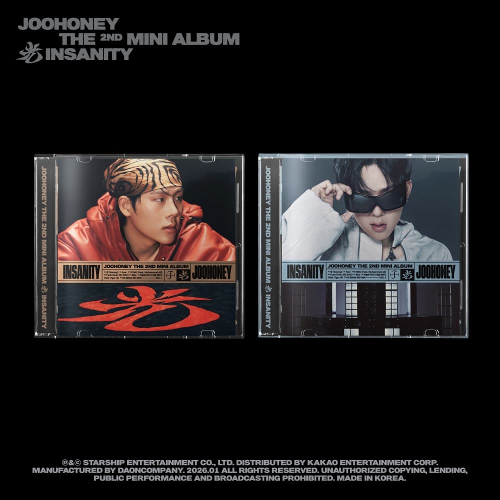 주헌 (JOOHONEY) - THE 2ND MINI ALBUM [光 (INSANITY)] (JEWEL VER.) (VER.1 / VER.2) (한정반)