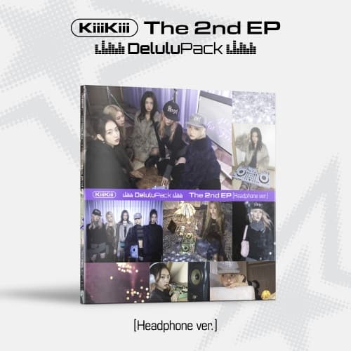 KiiiKiii (키키) - The 2nd EP [Delulu Pack] Headphone. Version