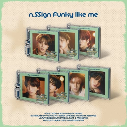 n.SSign (엔싸인) - Funky like me (Mini Jewel ver.) (랜덤)