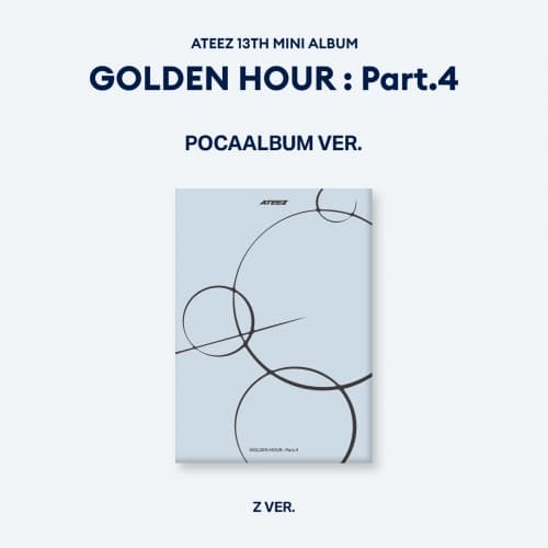 ATEEZ(에이티즈) - 13TH MINI ALBUM [GOLDEN HOUR : Part.4] (POCAALBUM VER.) (Z ver.)