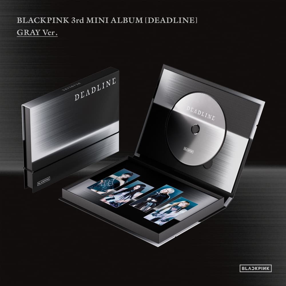 블랙핑크 (BLACKPINK) - 3rd MINI ALBUM [DEADLINE] GRAY Ver.