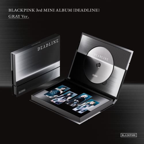 블랙핑크 (BLACKPINK) - 3rd MINI ALBUM [DEADLINE] GRAY Ver.