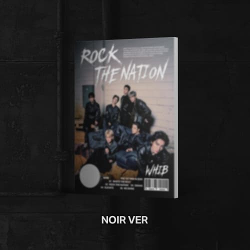 WHIB (휘브) - The 1st Mini Album : ROCK THE NATION (NOIR VER)