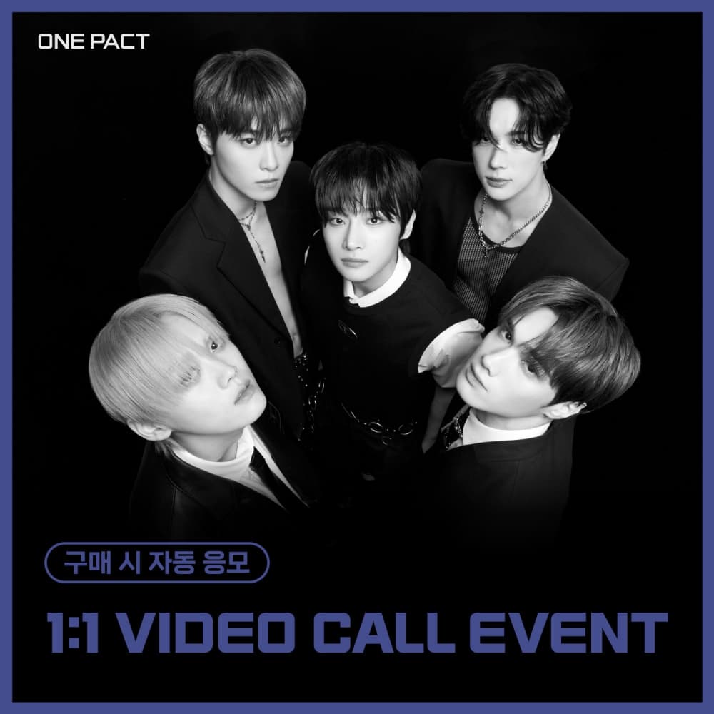 [1/31 1:1 VIDEO CALL EVENT] 원팩트 (ONE PACT) - 4th Mini Album [ONE FACT] (랜덤)