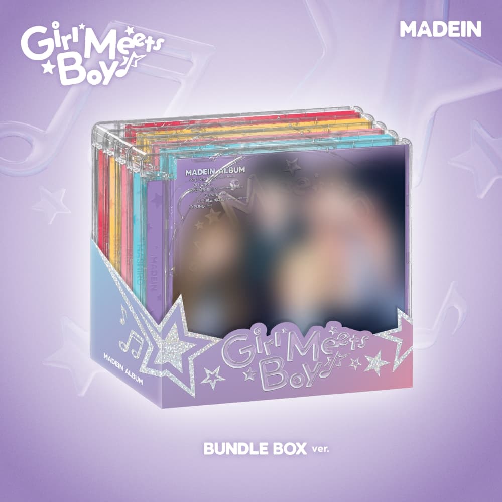[세트/앨범5종] MADEIN (메이딘) - Girl Meets Boy