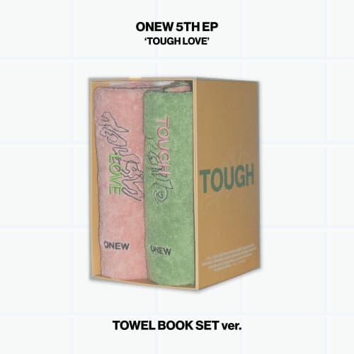 온유 (ONEW) - 미니앨범5집 TOUGH LOVE (TOWEL BOOK SET Ver.)