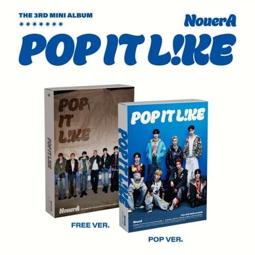 NouerA(누에라) - 미니 3집 [POP IT LIKE] (POP VER./FREE VER.) (랜덤)