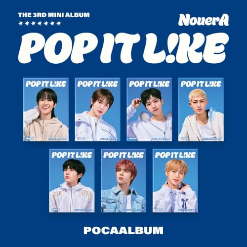 [세트/앨범7종] NouerA(누에라) - 미니 3집 [POP IT LIKE] (POCA VER.)