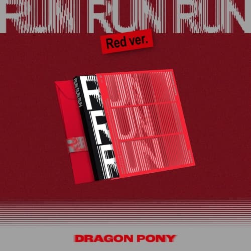 Dragon Pony (드래곤포니) - EP [RUN RUN RUN] (RED VER.)