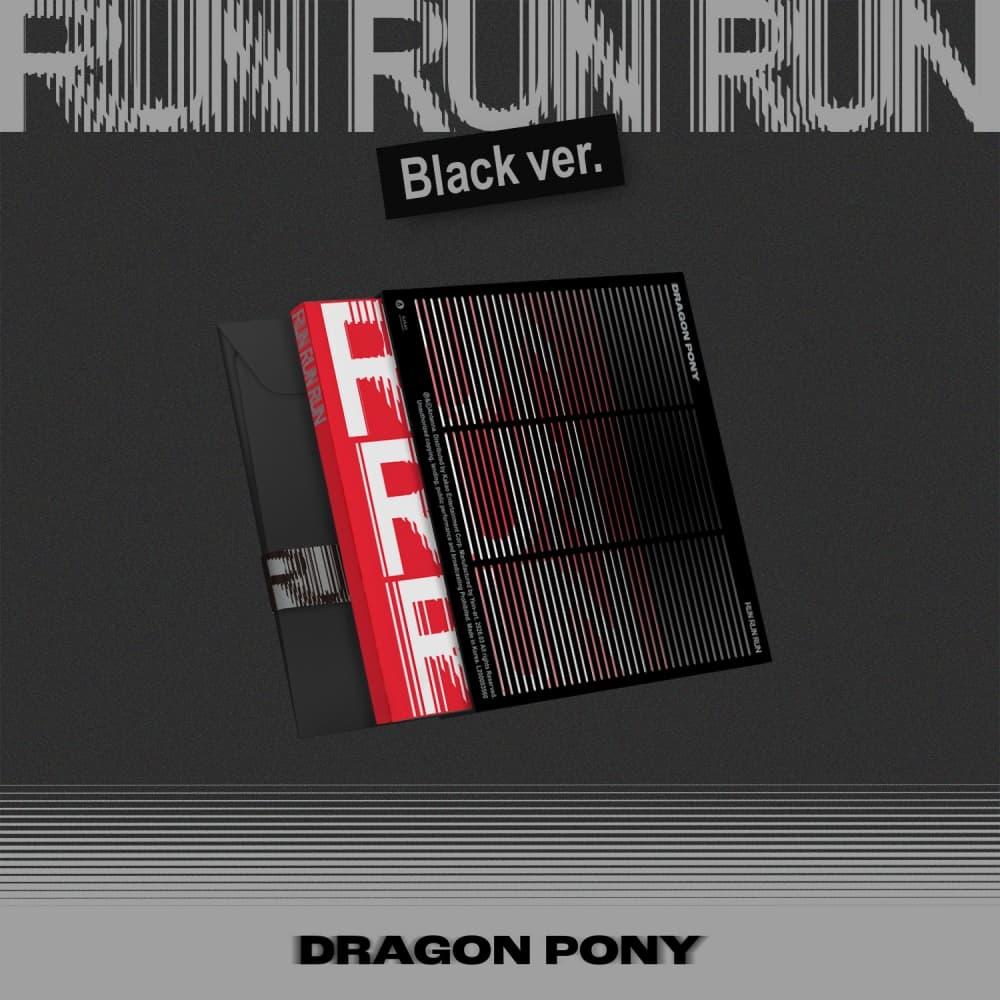 Dragon Pony (드래곤포니) - EP [RUN RUN RUN] (BLACK VER.)