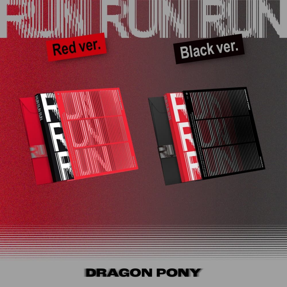 [세트/앨범2종] Dragon Pony (드래곤포니) - EP [RUN RUN RUN]