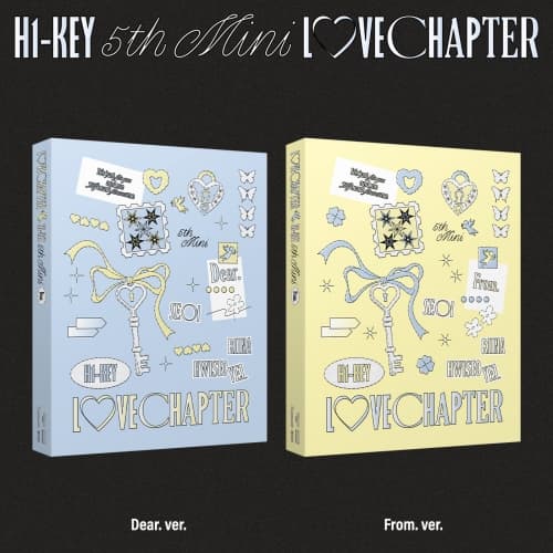 [세트/앨범2종] 하이키 (H1-KEY) - LOVECHAPTER
