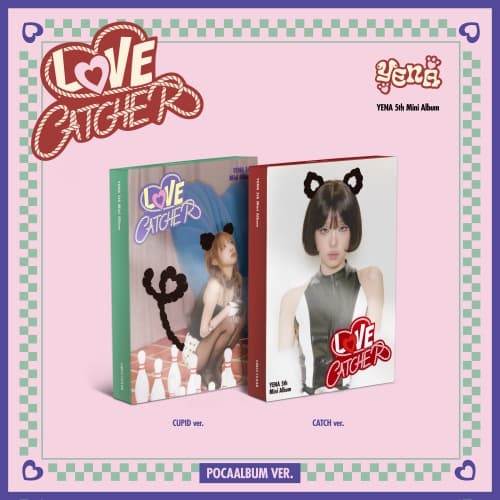 YENA(최예나) - 5th Mini Album [LOVE CATCHER] (POCAALBUM Ver.) (랜덤)