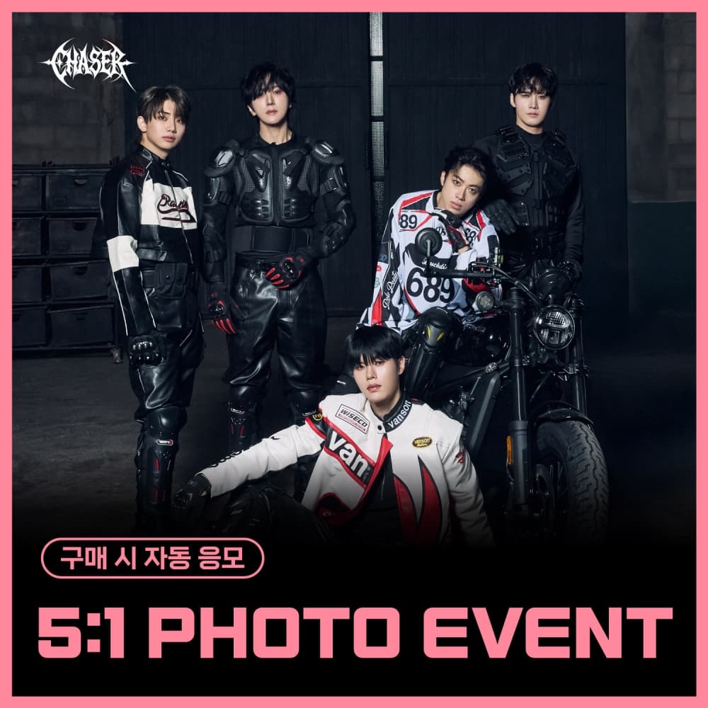 [3/12 5:1 PHOTO EVENT] CHASER(체이서) - ROUTE 01 : BURNING POINT (랜덤)