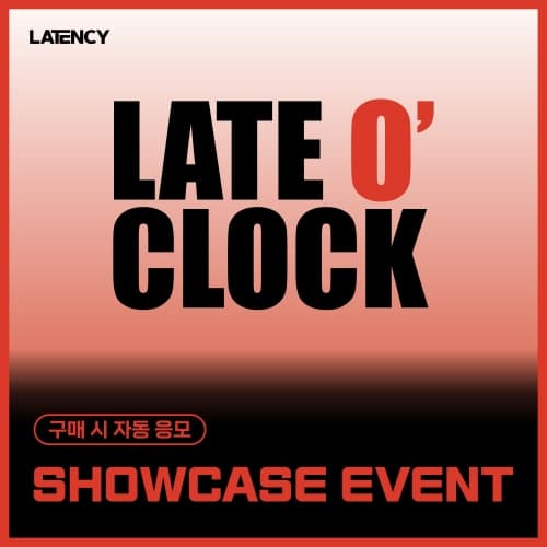 [3/18 SHOWCASE EVENT] LATENCY (레이턴시) - LATE O' CLOCK (POSTCARD VER.)