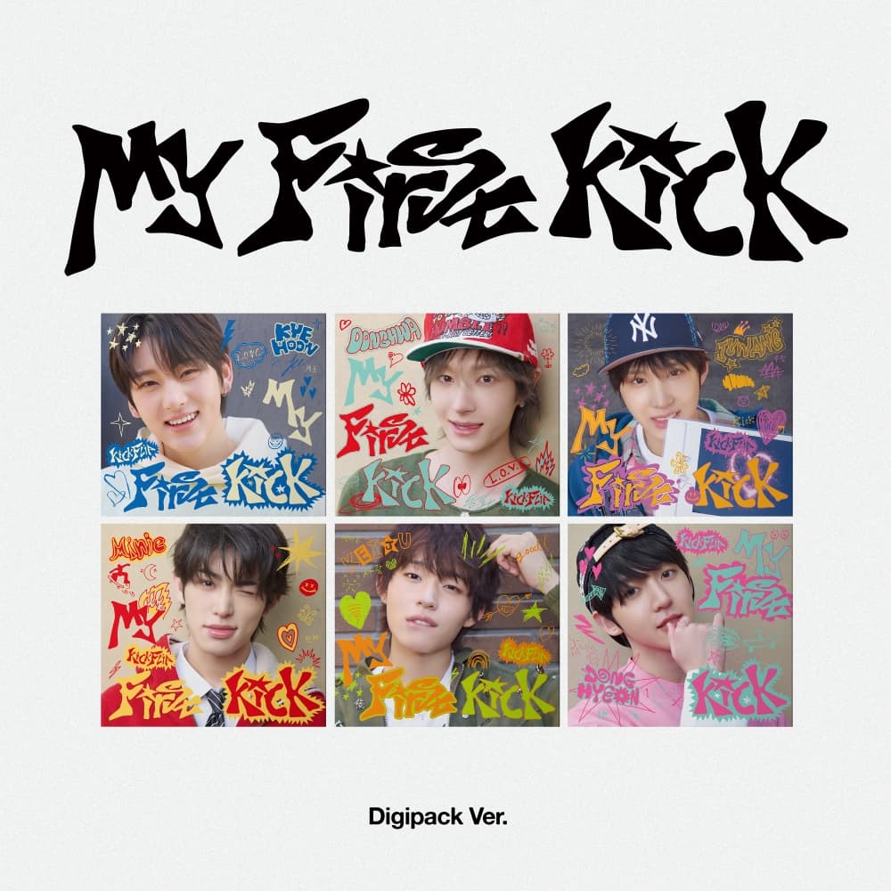 [세트/앨범6종] 킥플립 (KickFlip) - My First Kick (디지팩)