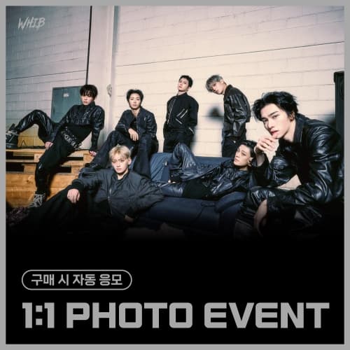 [3/28 1:1 PHOTO EVENT] WHIB (휘브) - The 1st Mini Album : ROCK THE NATION (랜덤)