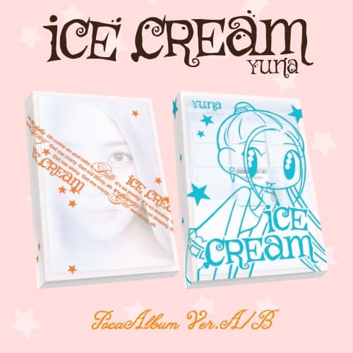 [세트/앨범2종] YUNA (ITZY) - [Ice Cream] POCAALBUM A / B Ver.