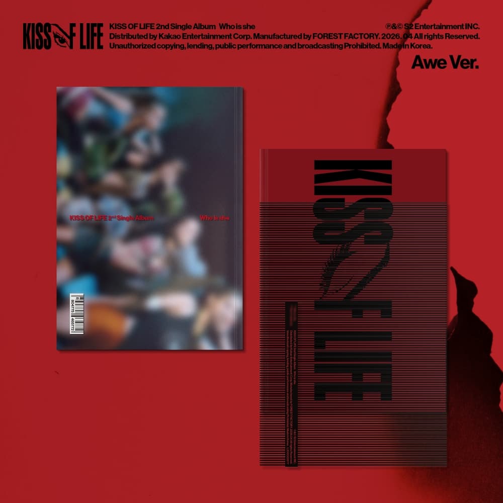 키스오브라이프 (KISS OF LIFE) - 2nd Single Album [Who is she] (Awe Ver.)