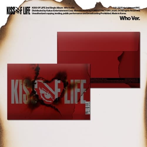 키스오브라이프 (KISS OF LIFE) - 2nd Single Album [Who is she] (Who Ver.)