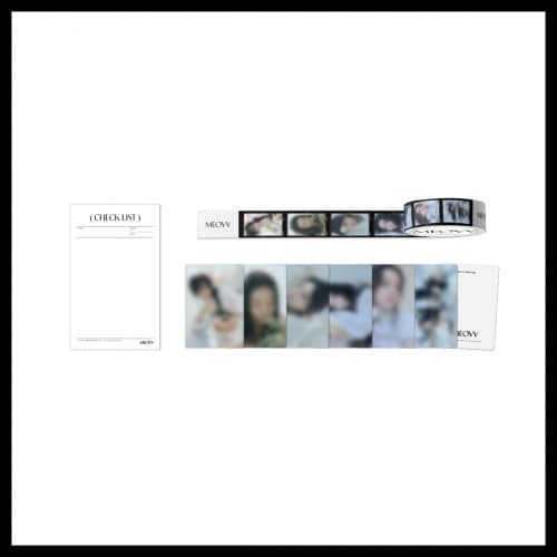 MEOVV(미야오)_06. 마스킹 테이프 + 메모 패드 세트_The 1st Season’s Greetings "MEOVV" POP-UP MD