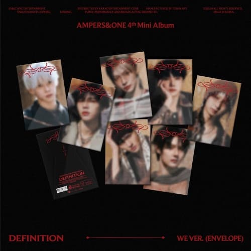 [세트/앨범7종] 앰퍼샌드원 (AMPERS&ONE) - 미니 4집 [DEFINITION] WE ver. (CD)