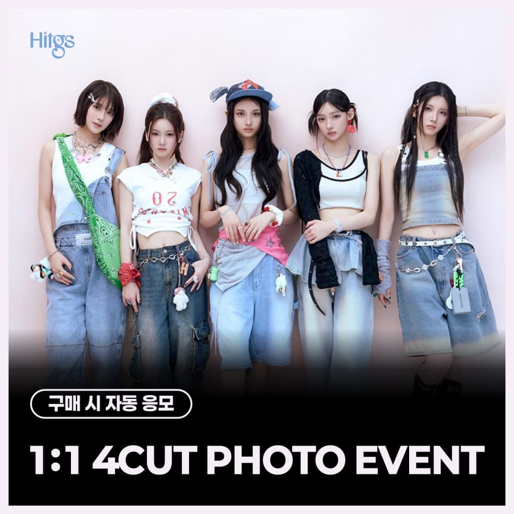 [4/5 1:1 4CUT PHOTO EVENT] HITGS The 1st Single Album - Things we love : H (EVER) (Hi ver. / Hello ver.) (随机)