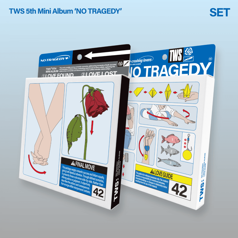 [세트/앨범2종] 투어스 (TWS) - 5th Mini Album 'NO TRAGEDY'