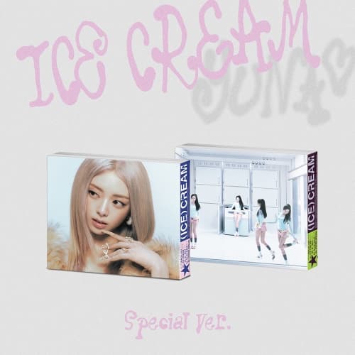 [세트/앨범2종] YUNA (ITZY) - [Ice Cream] SPECIAL Ver.