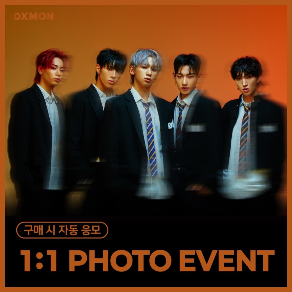 [4/5 1:1 PHOTO EVENT] [세트/4팩] 다이몬 (DXMON)_01.랜덤 포토카드팩_OFFICIAL MD