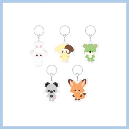 NOWZ (나우즈)_04. RANDOM ACRYLIC MARKER KEYRING_POP-UP STORE [ZZiGmini] MD