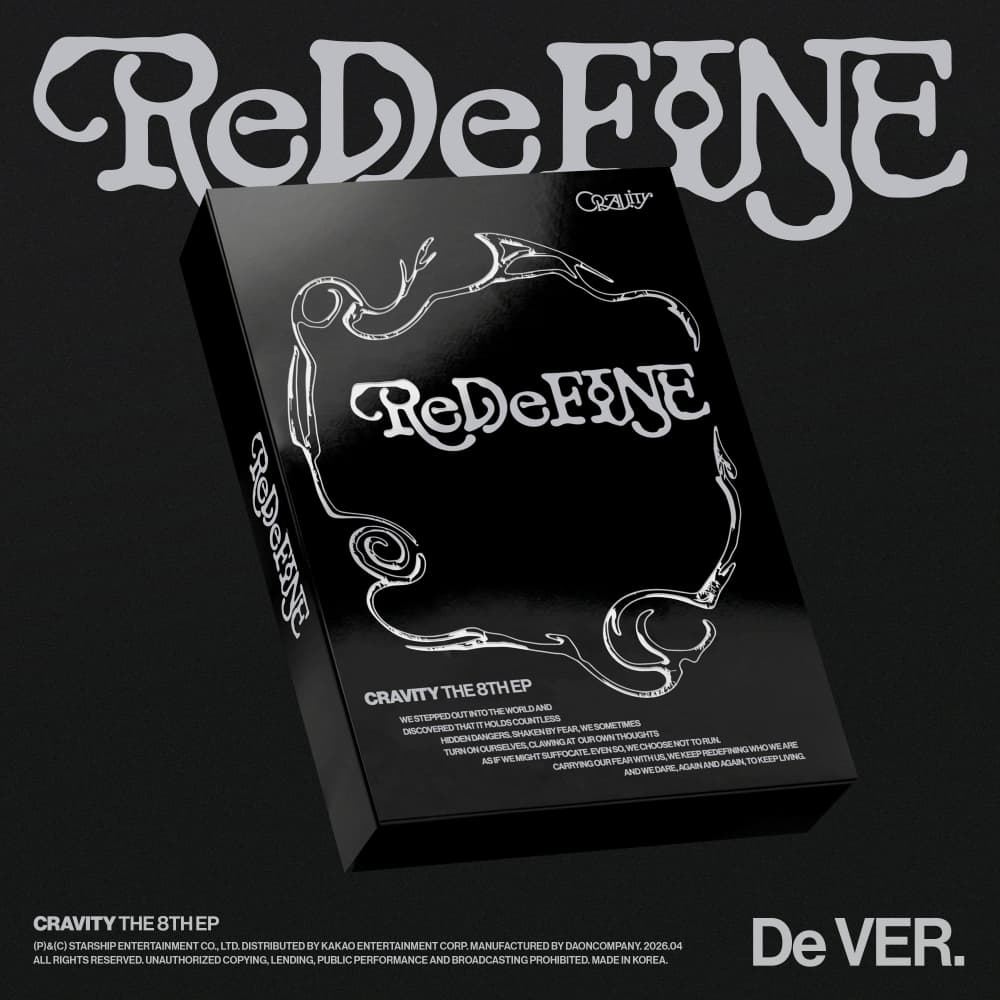 CRAVITY (크래비티) - THE 8TH EP [ReDeFINE] (De VER.) (한정반)