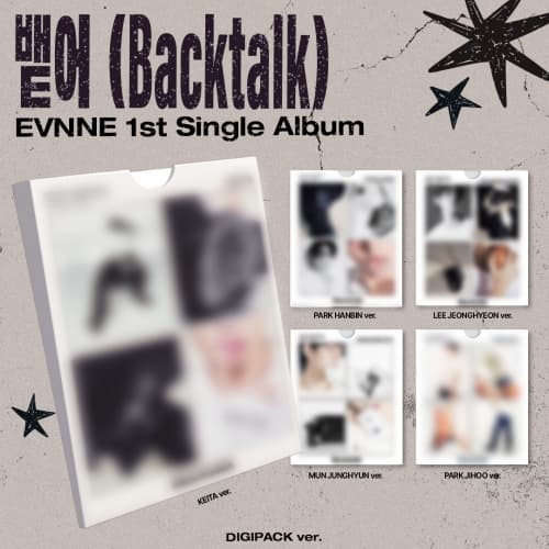 이븐 (EVNNE) - 1st Single Album [뱉어 (Backtalk)] (DIGIPACK ver.) (랜덤)