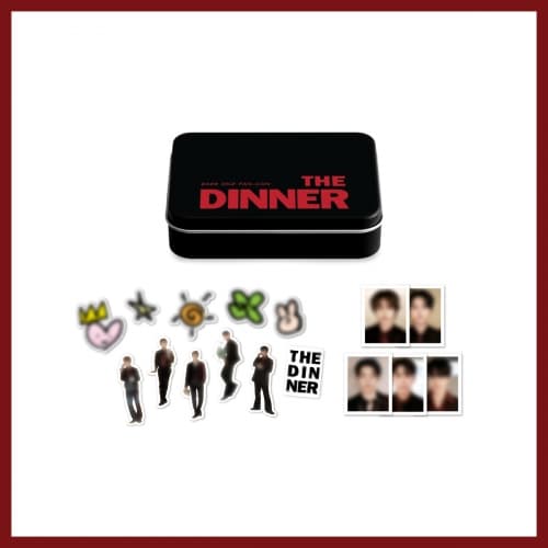 디케이지(DKZ)_05. 틴케이스 & 스티커 세트_2026 FAN-CON [THE DINNER] MD