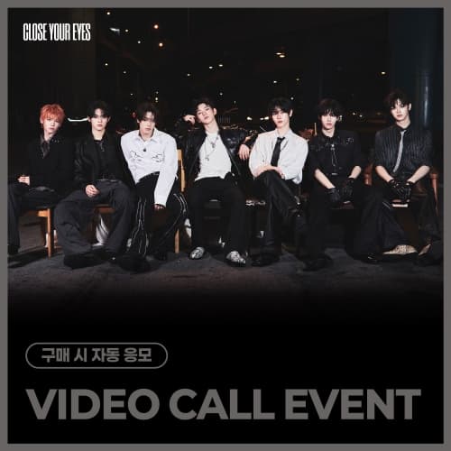 [4/25 VIDEO CALL EVENT] CLOSE YOUR EYES - The 3rd Mini Album [blackout] (ticket ver.)