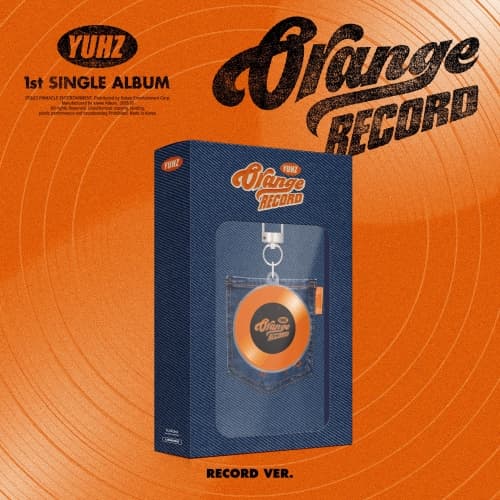 YUHZ (유어즈) - 1st Single Album [Orange Record] Record ver. (Kiwee Album)
