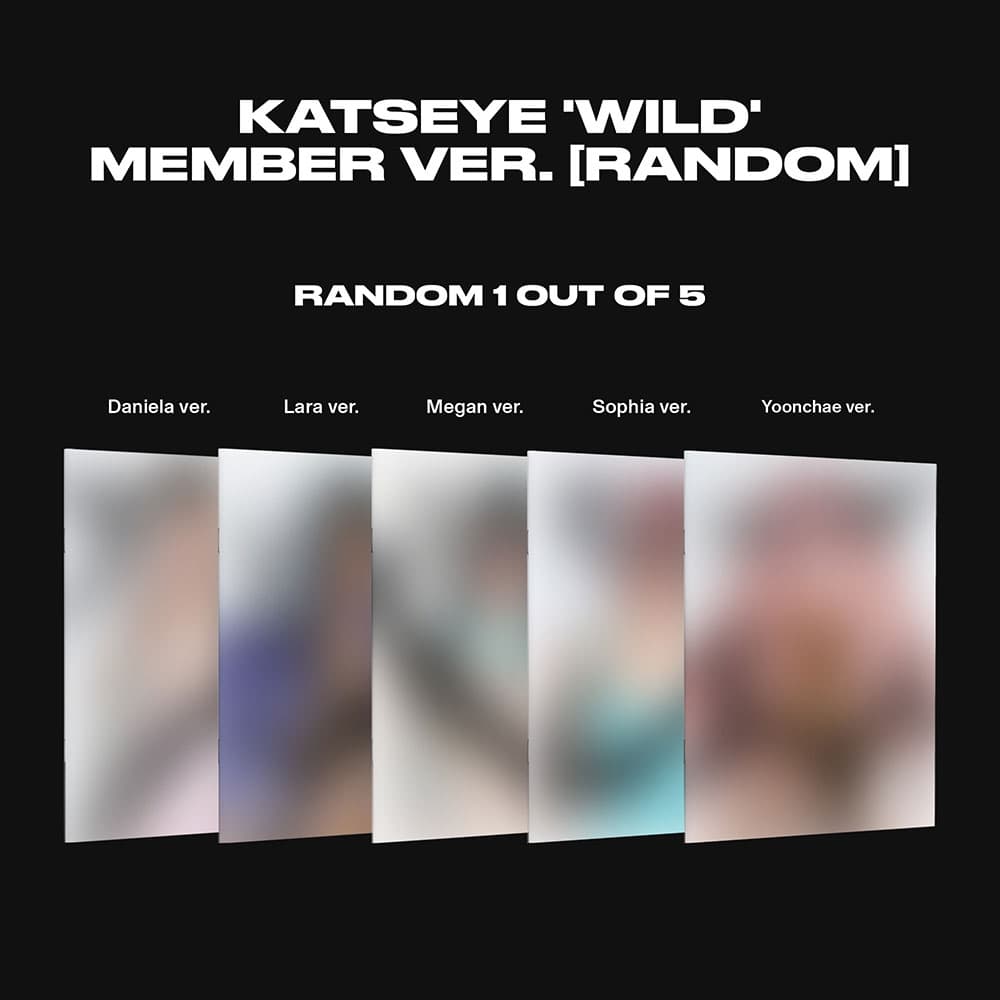 KATSEYE (캣츠아이) - WILD (Member ver.) (랜덤)