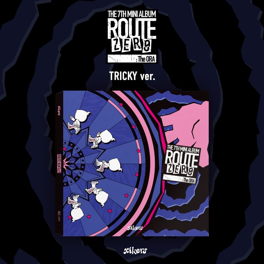 xikers(싸이커스) - 7TH MINI ALBUM [ROUTE ZERO : The  ORA] (TRICKY ver.)