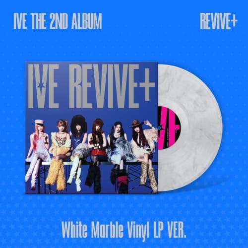 [변심반품불가상품] 아이브 (IVE) - THE 2ND ALBUM [REVIVE+] (White Marble Vinyl LP VER. / 한정반)