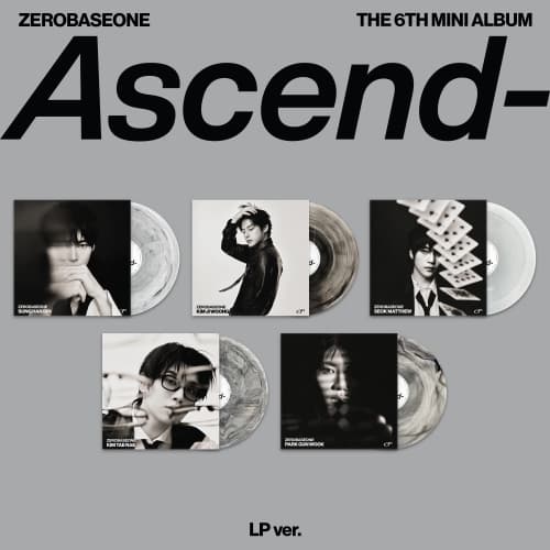 [변심 반품불가 상품][세트/앨범5종] ZEROBASEONE The 6th Mini Album [Ascend-] LP ver. (Limited Edition)