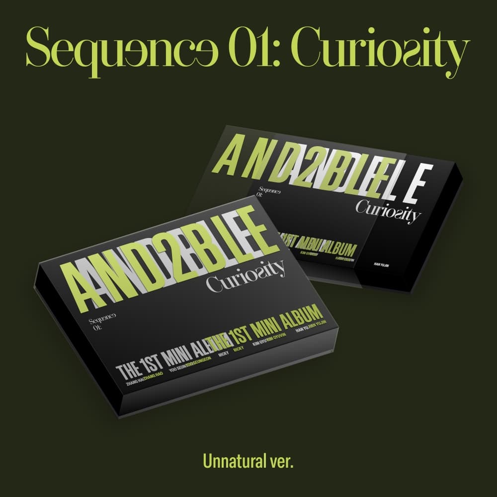 AND2BLE (앤더블) - 미니1집 [Sequence 01: Curiosity] (Unnatural ver.)