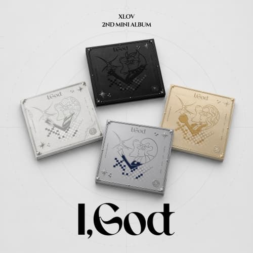 [세트/앨범4종] XLOV 2ND MINI ALBUM [I,God] SET VER.