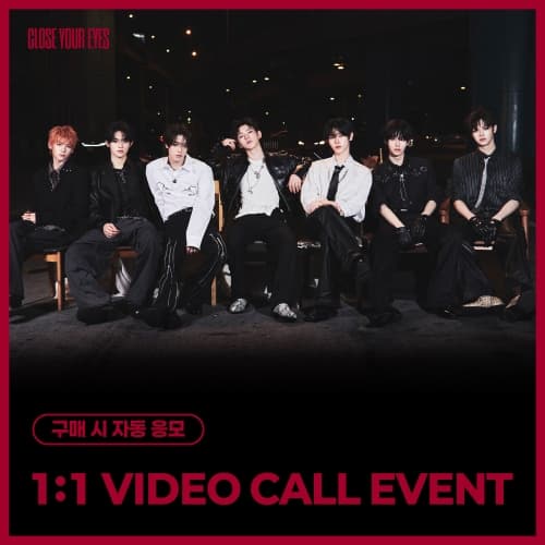 [5/17 1:1 VIDEO CALL EVENT] CLOSE YOUR EYES - The 3rd Mini Album [blackout] (ticket ver.)