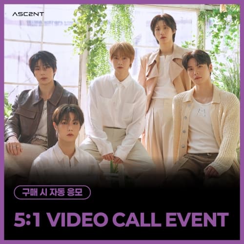 [5/21 5:1 VIDEO CALL EVENT] ASC2NT(어센트) - 1st Mini Album [STILL : I]