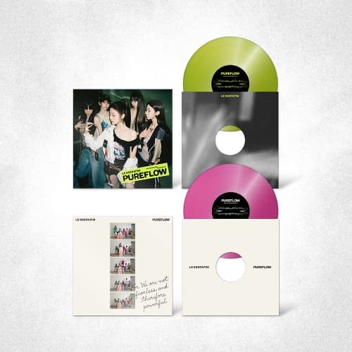 르세라핌 (LE SSERAFIM) - 2nd Studio Album ‘PUREFLOW’ pt.1 (Vinyl) (랜덤)