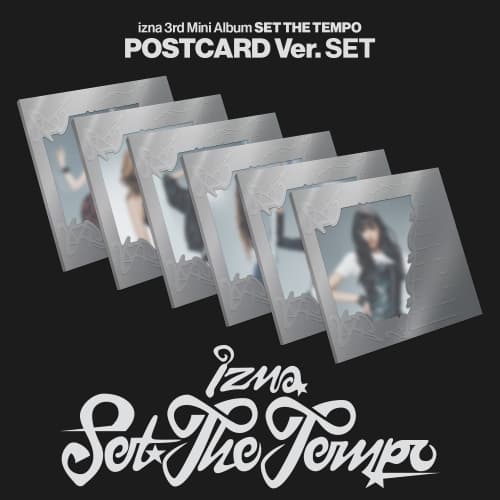 [세트/앨범6종] 이즈나 (izna) - [SET THE TEMPO] POSTCARD Ver.