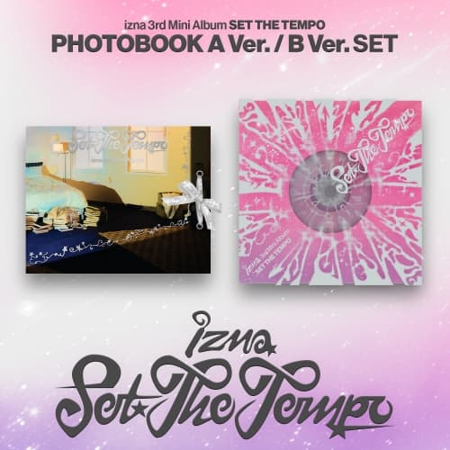 [세트/앨범2종] 이즈나 (izna) - [SET THE TEMPO] PHOTOBOOK Ver.