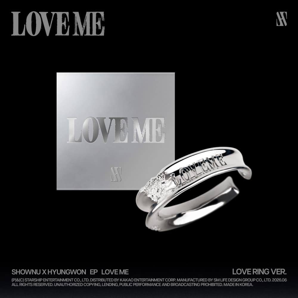 셔누X형원 (몬스타엑스) - EP [LOVE ME] (LOVE RING VER.한정반)